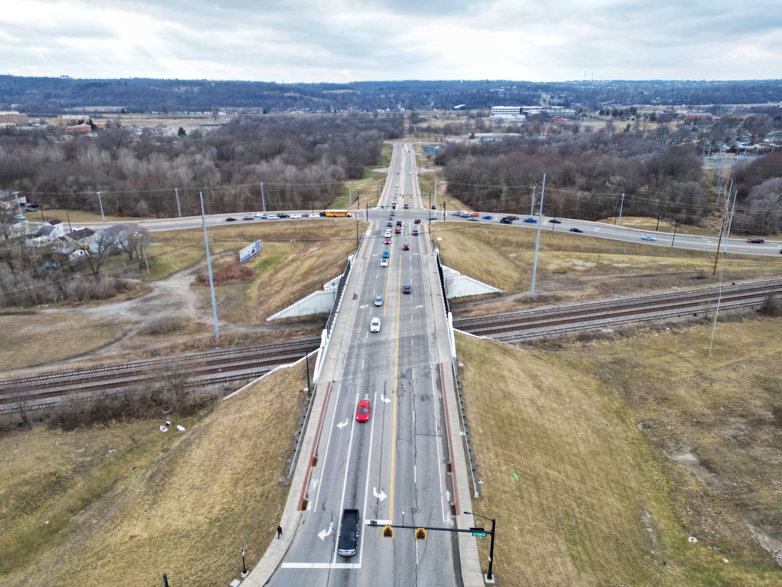 South Hamilton Crossing in Hamilton, Ohio, is one of the possible stops for the proposed 3C+D line connecting Cleveland to Cincinnati via Columbus and Dayton. NICK GRAHAM/FILE