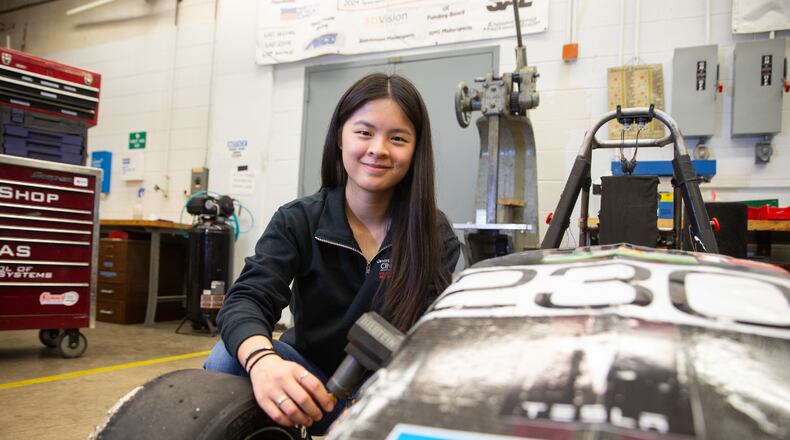 University of Cincinnati College of Engineering and Applied Science mechanical engineering student Emma Vail finished two co-op rotations at Honda. CONTRIBUTED