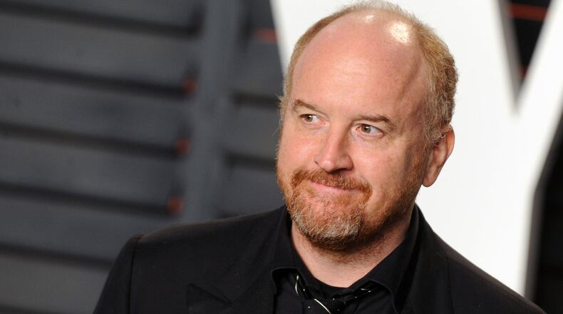 Louis C.K. arrives at the 2016 Vanity Fair Oscar Party on February 28, 2016, in Beverly Hills, Calif. (Dennis Van Tine/UPPA/Zuma Press/TNS)