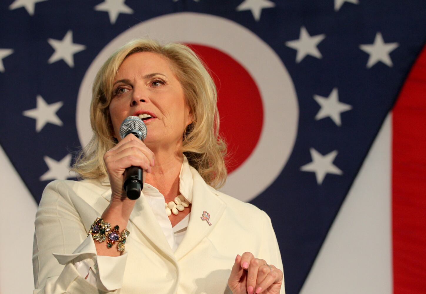 Ann Romney in Hamilton
