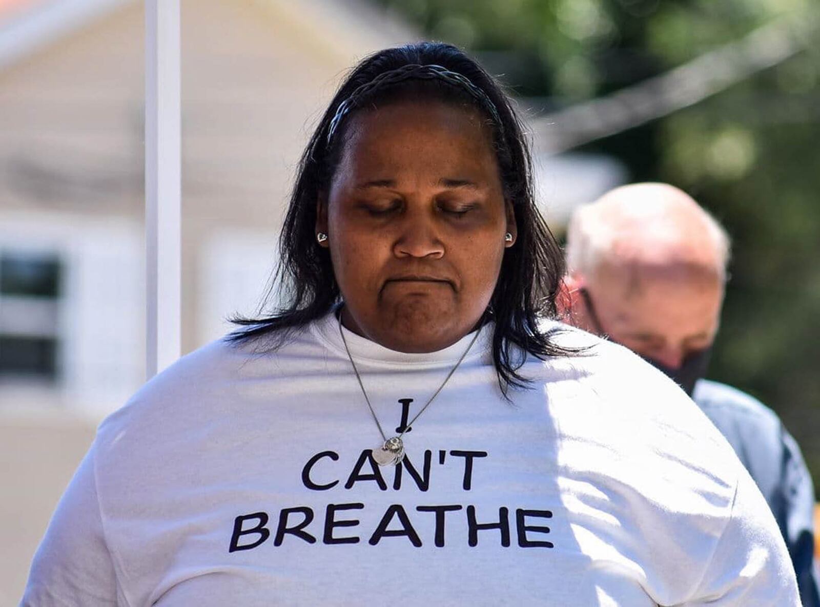 Pastor Shaquila Mathews hosted a peaceful prayer rally at Bailey Square in Hamilton last year. The event was one of a surge of rallies over the May 25 death of George Floyd while in police custody in Minneapolis.