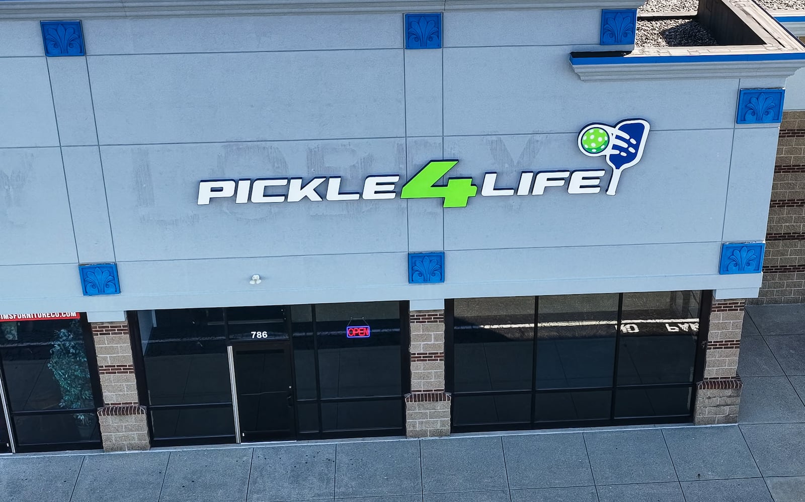 Pickle4Life pickleball facility opened March 2 at 786 NW Washington Blvd. in Hamilton. NICK GRAHAM/STAFF