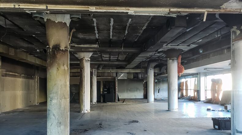 The former Reed Klopp furniture building on Central avenue and Verity Parkway has been vacant for many years. Middletown City Council will consider an ordinance to require downtown property owners of vacant buildings to register with the city as a way to ensure upkeep and maintenance on the buildings. City officials said there have been ongoing concerns regarding the upkeep, maintenance and emergency accessibility of vacant buildings in the downtown Urban Central Core district. Officials are also concerned that without proper maintenance, vacant buildings become hazards for first responders, a concern about vagrancy and hamper economic development efforts for the downtown area. NICK GRAHAM/STAFF