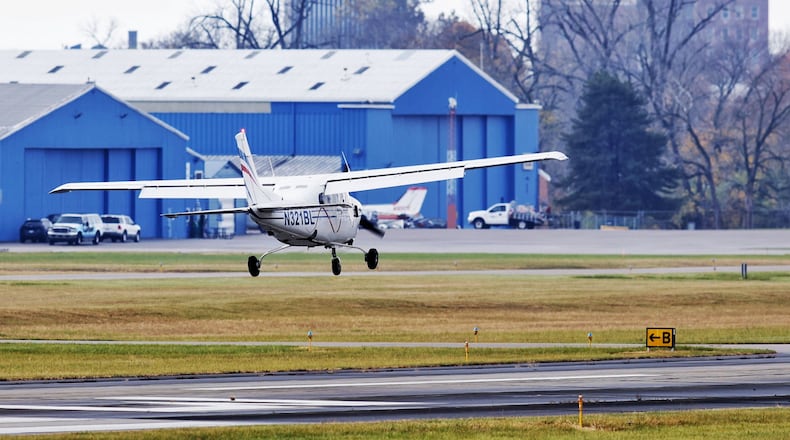 Butler Tech began an aviation exploration program in August 2019 at Middletown Regional Airport. There are 25 juniors and 25 seniors in the program that has two main focus areas: flying and aviation and airplane maintenance. NICK GRAHAM/FILE