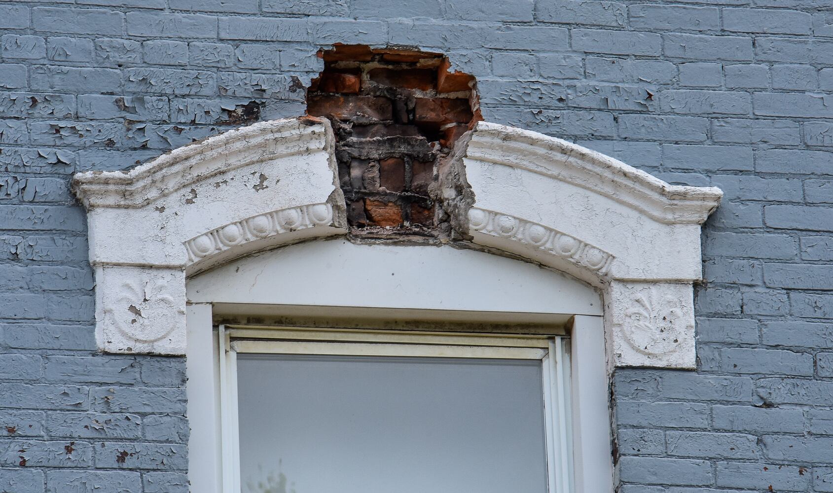 Architectural details salvaged from former Beckett Mill-Mohawk Fine Papers  office building in Hamilton