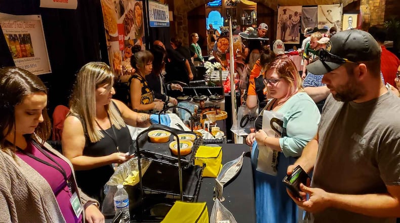 Jungle Jim's Weekend of Fire celebrates all things HOT including all kinds of fiery food, sauces, salsas, rubs, mustards and marinades. FILE