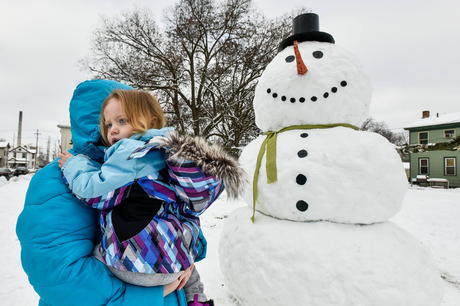 PHOTOS: Snow covers Butler County during weekend winter storm