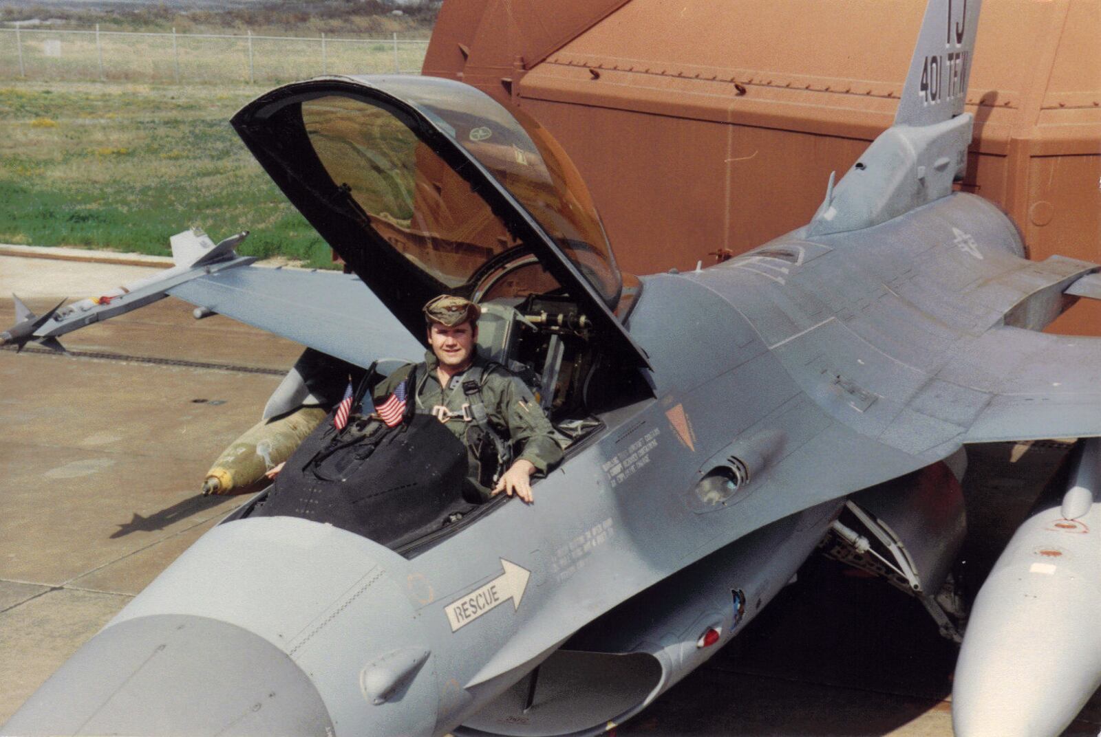 Col. Maris McCrabb, a Dayton native, served 25 years in the U.S. Air Force. He flew F-4 and F-16 fighter jets. He was buried last week at Arlington National Cemetery. SUBMITTED PHOTO