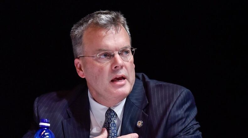 Former Republican state lawmaker Tim Derickson has been named interim director of the Ohio Department of Agriculture.