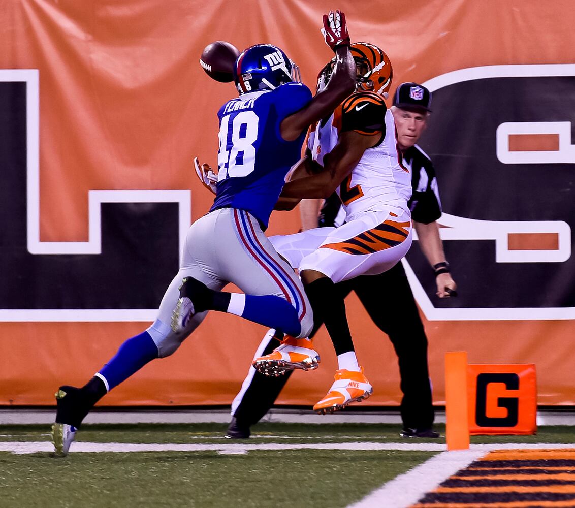 Bengals vs Giants preseason