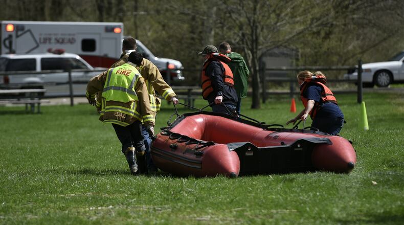 Butler County Sheriff’s Office water rescue team has been deployed to Baton Rouge, La to help with the aftermath of Hurricane Ida that hit land as a Category 4 storm on Sunday. NICK GRAHAM/STAFF