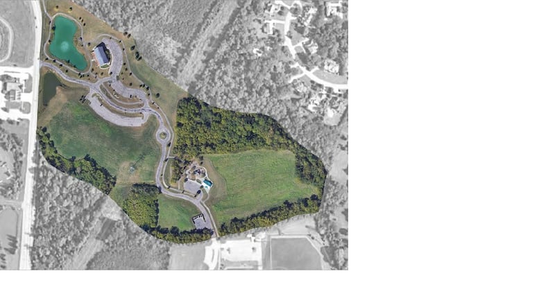 Improvements that will be designed into Beckett Park East include pickleball courts, restrooms, and park. CONTRIBUTED