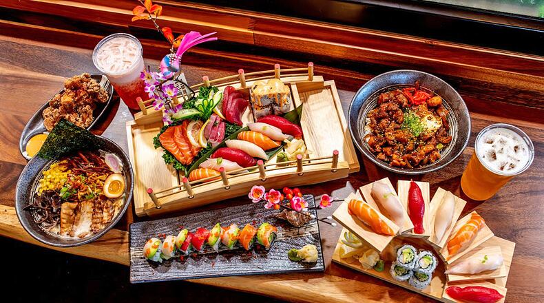 Kyushu Sushi & Ramen is one of 26 participating eateries in the Flavors of Fairfield program that runs through Aug. 10. TRAVEL BUTLER COUNTY/CONTRIBUTED
