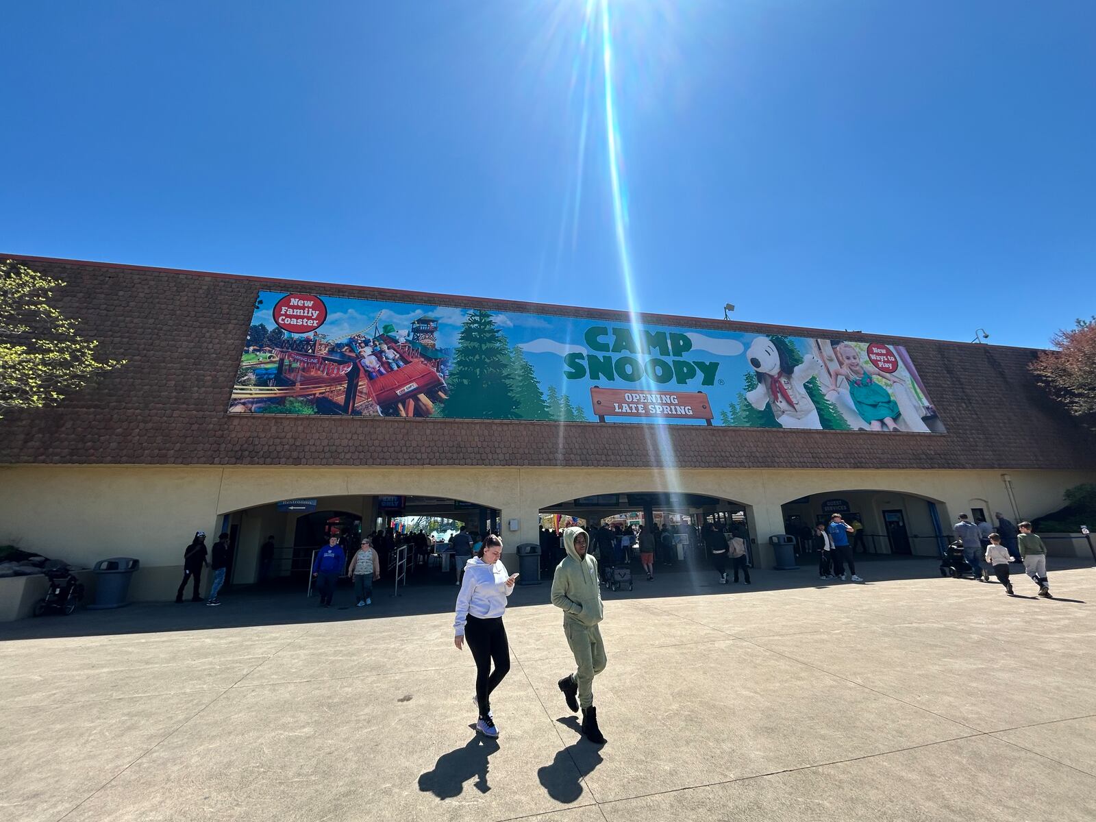 Kings Island opened for its 52nd season on Saturday, April 20, 2024. ALEX CUTLER/STAFF