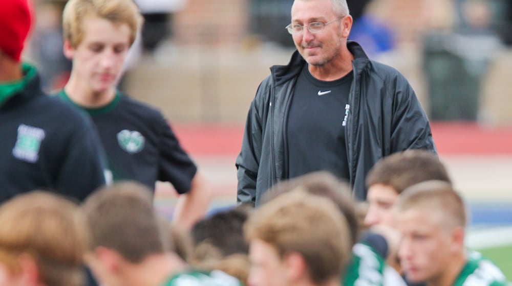 Badin head soccer coach Eric Hickey has been leading the program for 13 seasons. GREG LYNCH / STAFF