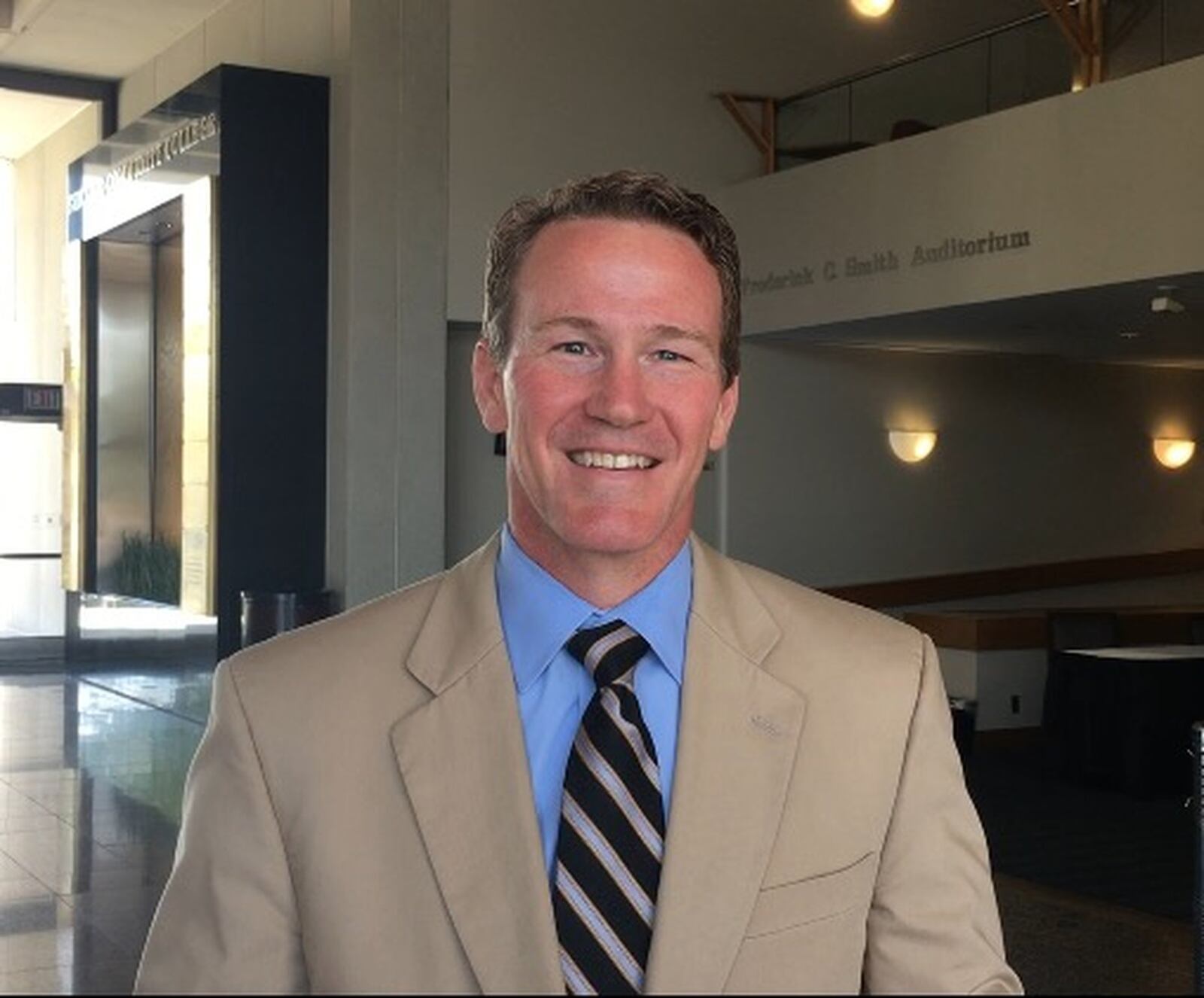 Ohio Lt. Jon Husted in a file photo taken at Sinclair Community College. LYNN HULSEY/Staff