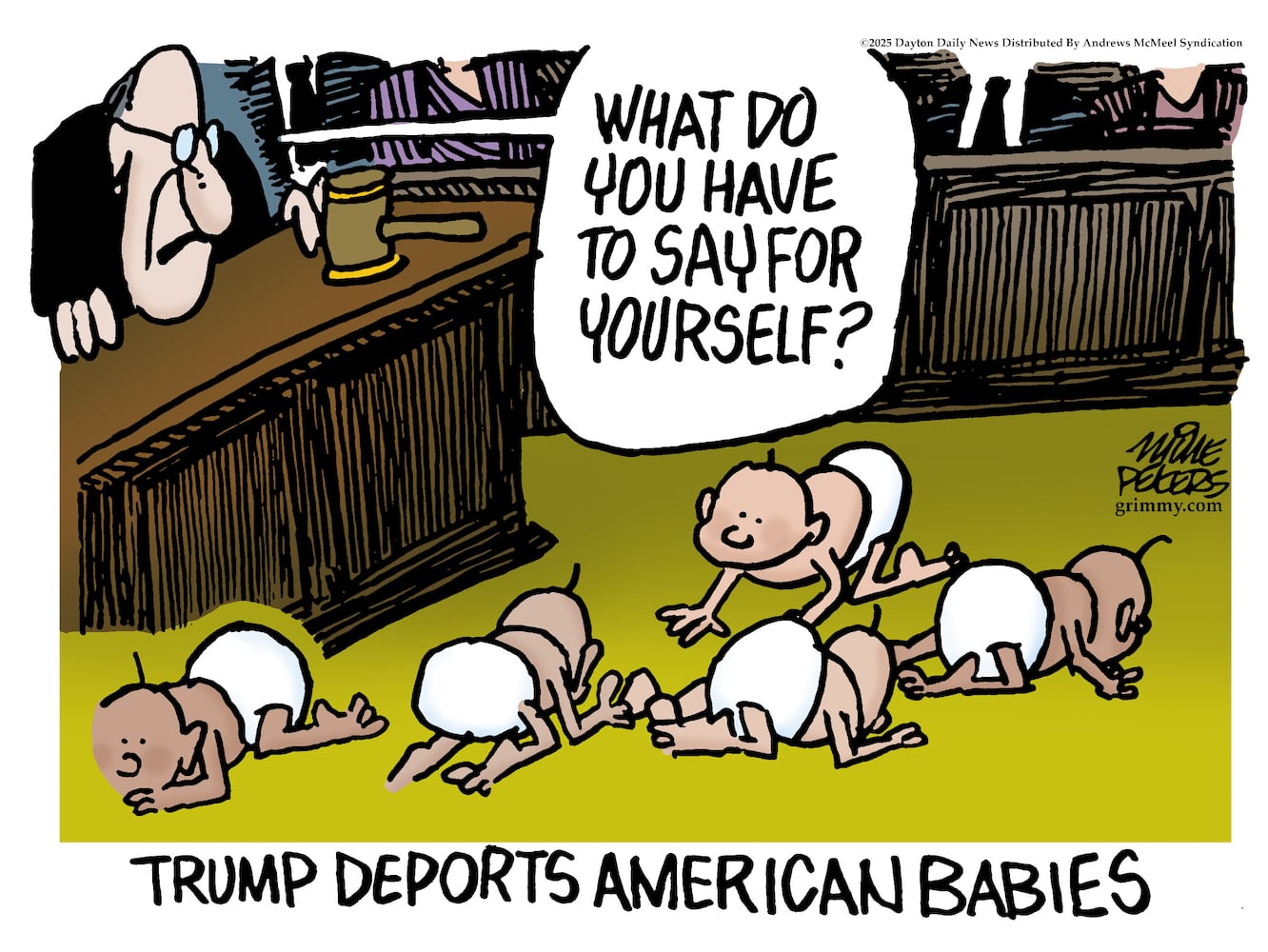 CARTOONS: Mike Peters, April 30, 2025
