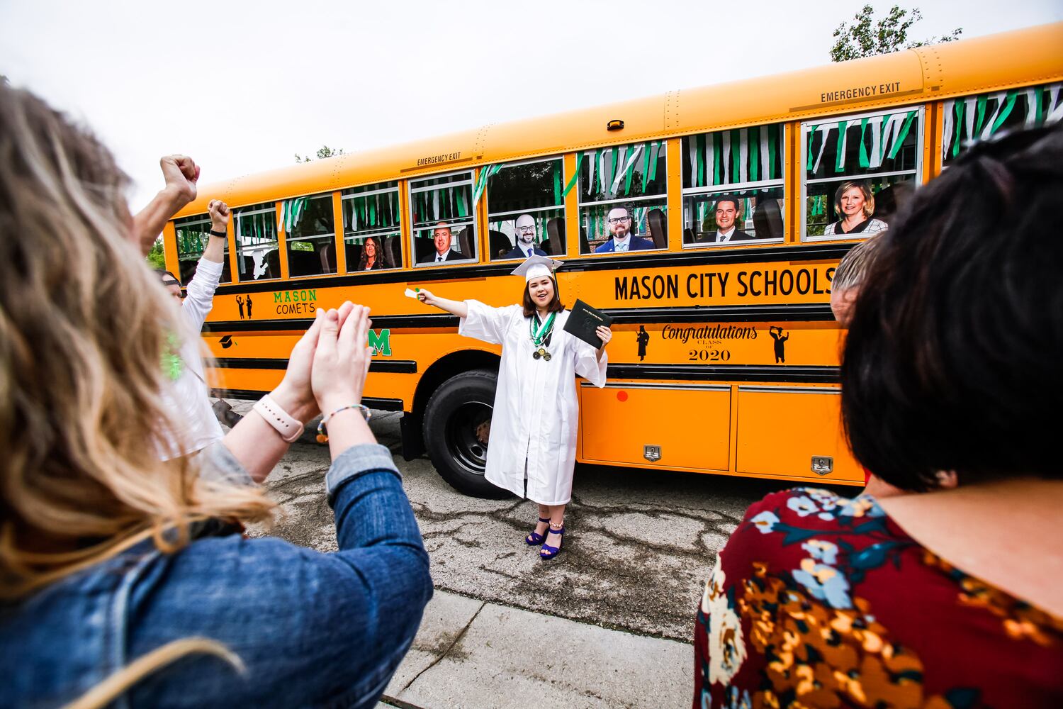 Mason graduates get diplomas delivered to their front door