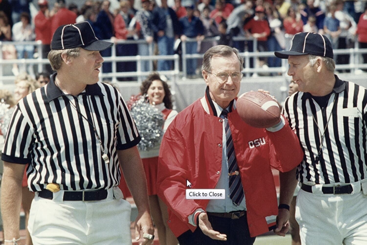 George H.W. Bush appearances in southwest Ohio