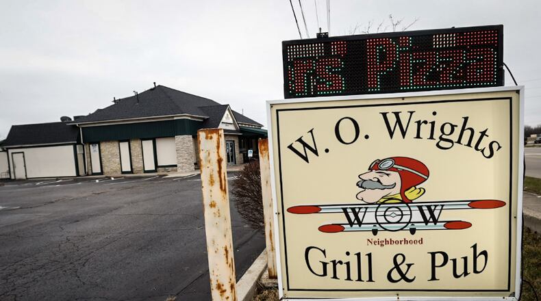 The W.O. Wrights Bar & Grill at 3979 Colonel Glenn Highway in Beavercreek will be the new location for Casey's General Store. JIM NOELKER/STAFF