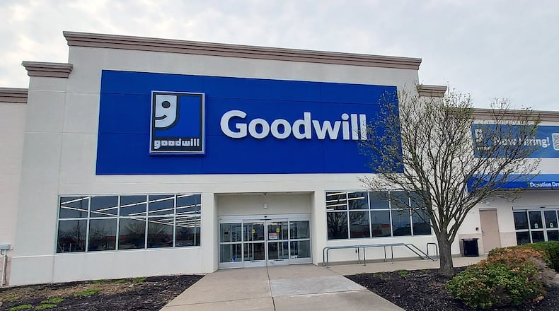 A Goodwill retail store opens April 2 in the former Joann Fabrics & Crafts in Fairfield Twp. SUE KIESEWETTER/CONTRIBUTOR
