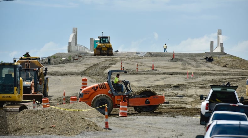 Butler County jurisdictions have been able to make major road and bridge improvements by culling state and federal funding. The city of Hamilton received 56.3% funding for the long awaited South Hamilton Crossing project. NICK GRAHAM/STAFF