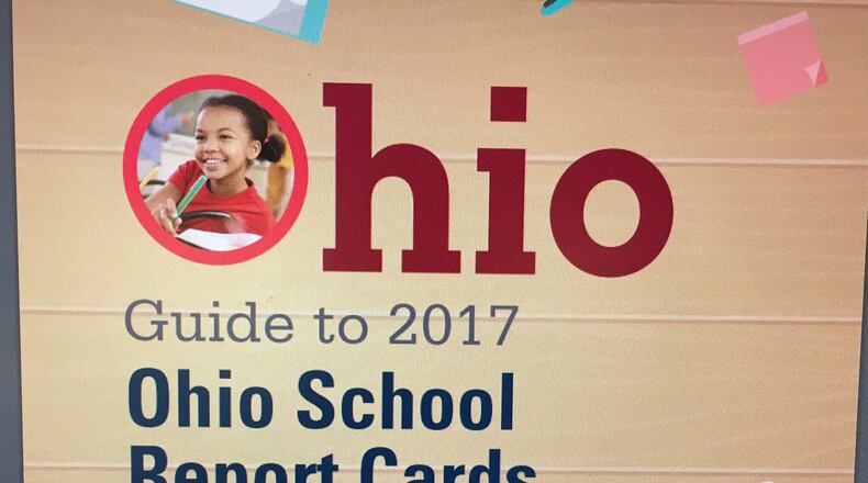 The Ohio Department of Education will release its annual school report cards on Thursday, Sept. 14, 2017.