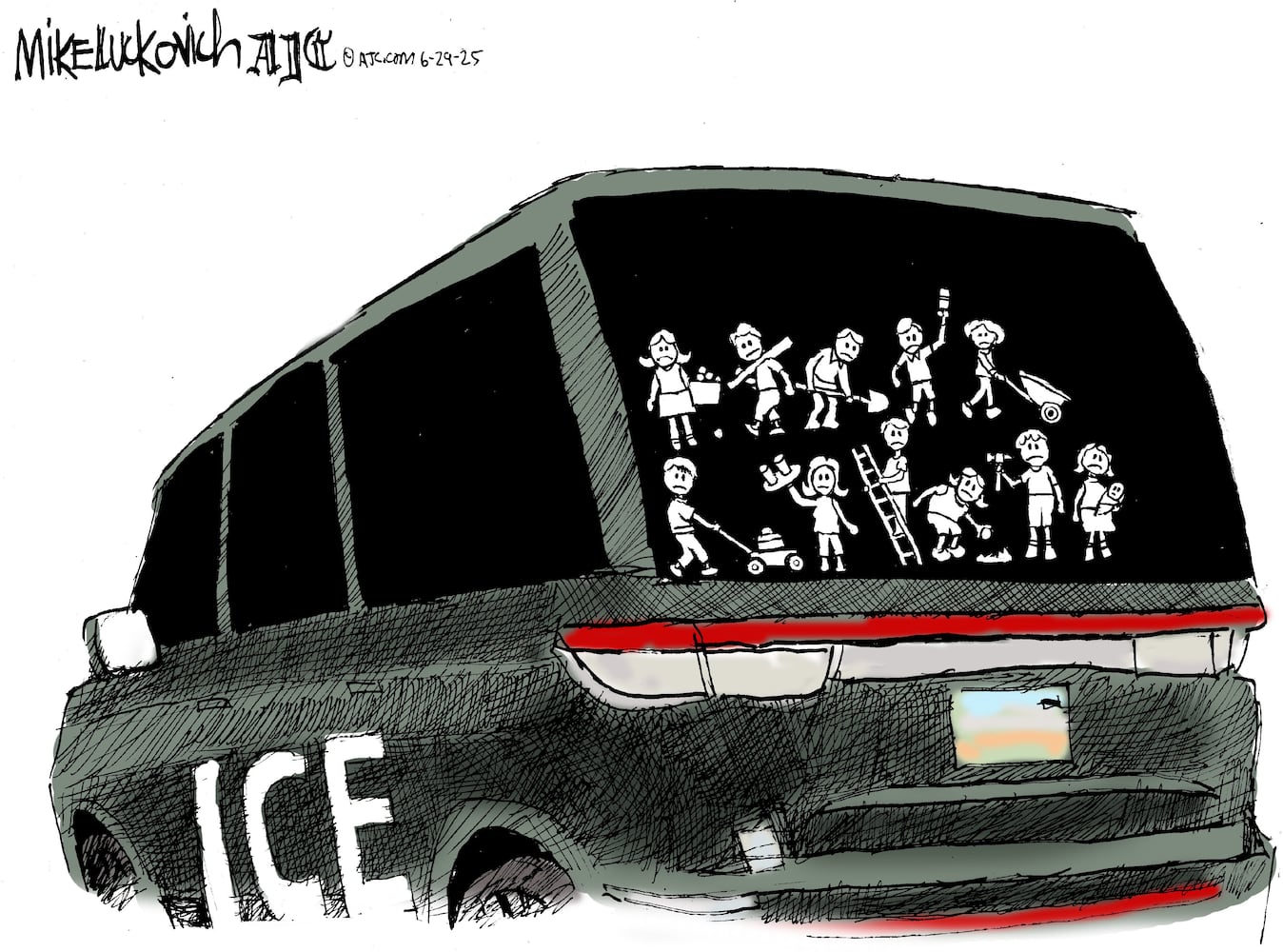 CARTOONS: Mike Luckovich, June 30, 2025
