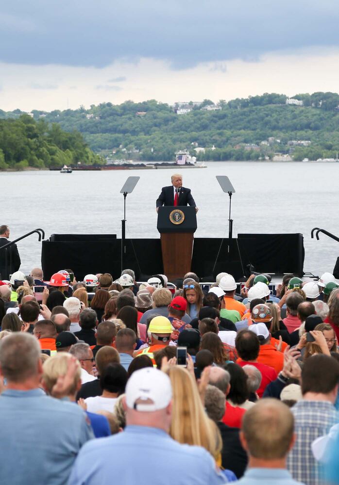 PHOTOS President Trump in Cincinnati