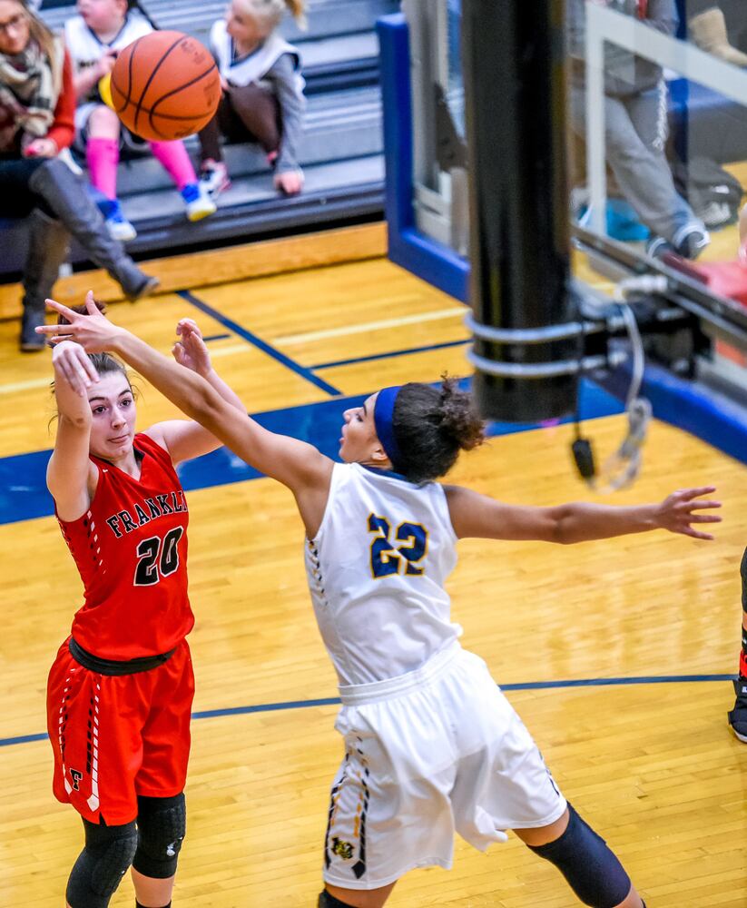 Monroe vs  Franklin Girls Basketball