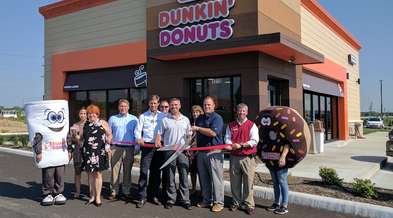 Dunkin’ Donuts franchisee owner Gilligan Oil recently opened its 24th Dunkin’ Donuts in the Cincinnati-Dayton region at 1270 Hamilton-Lebanon Road in Monroe.