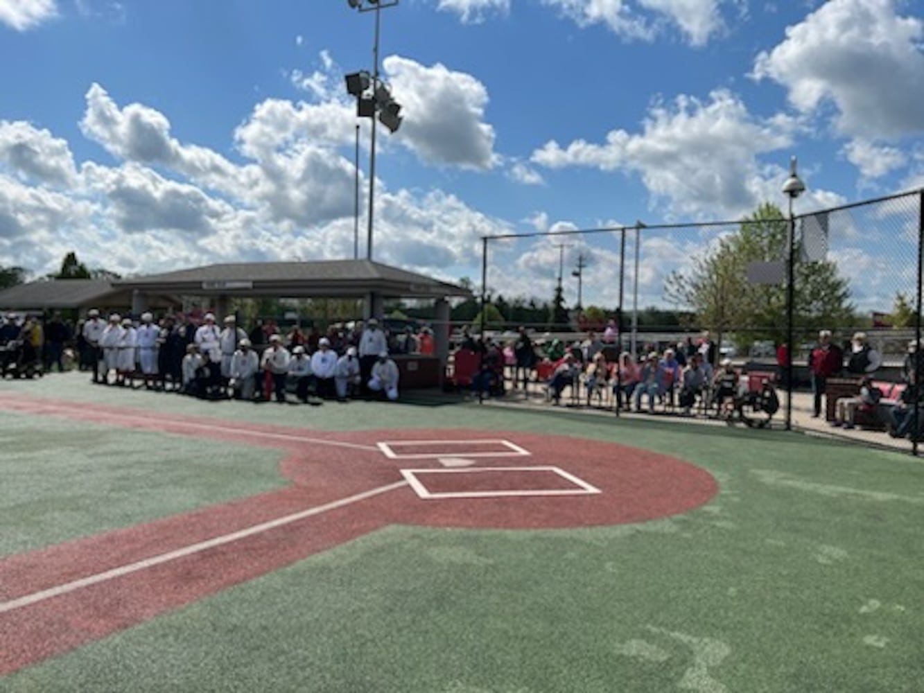 Nuxhall fields parade and opening day