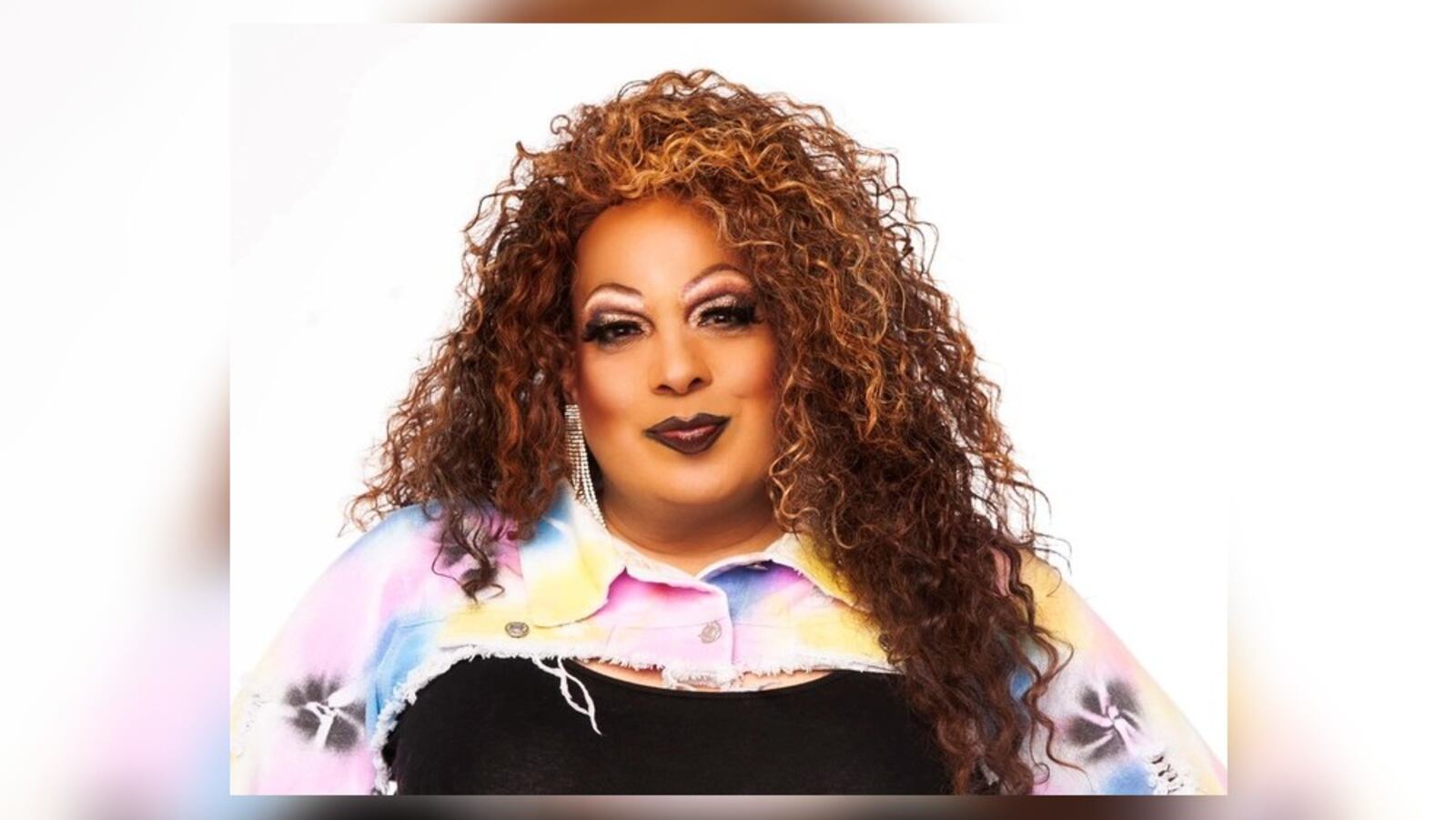 Michael Cottrell, a drag queen and community activist a.k.a. Brooklyn Steele-Tate, will serve as the host of the drag show at the Fitton Center this weekend. CONTRIBUTED