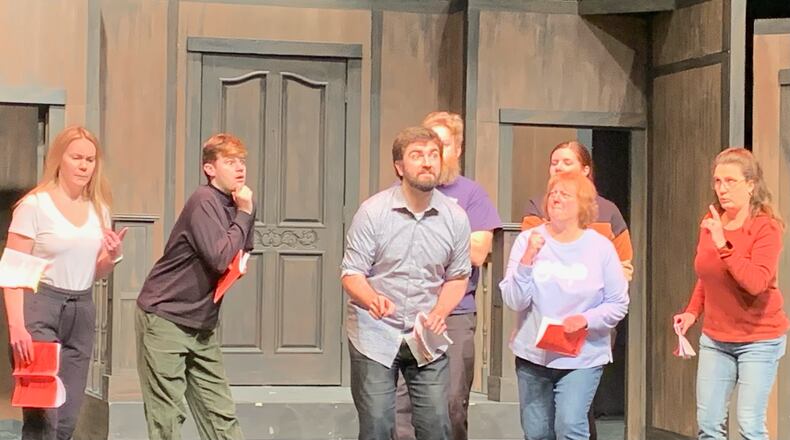 The cast of "Greater Hamilton Civic Theatre's "Clue" takes the stage this Thursday through Sunday. CONTRIBUTED