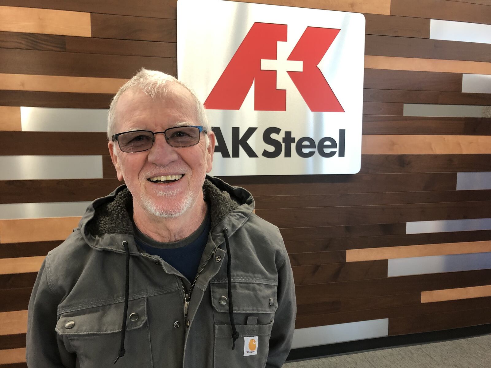 Dan Scherrer, 70, of Monroe, worked in research at Armco/AK Steel for 50 years, the last three at the $36 million AK Steel Research and Innovation Center. He retired in January, the same day as his 50-year wedding anniversary. RICK McCRABB/STAFF