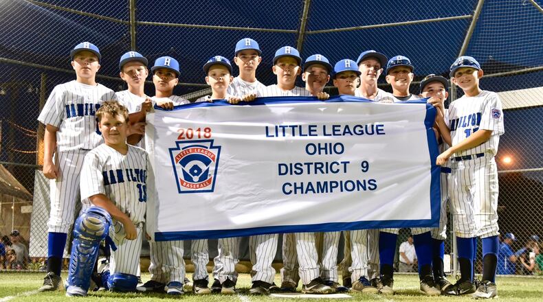 Hamilton West Side won the District 9 championship and finished third at the state tournament this summer at the 12-year-old baseball level. NICK GRAHAM/STAFF