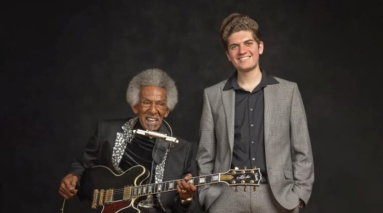 Ben Levin and Lil’ Jimmy Reed will perform at 7:25 p.m. Saturday as part of Cincy Blues Fest at Fairfield's Village Green Park. CONTRIBUTED