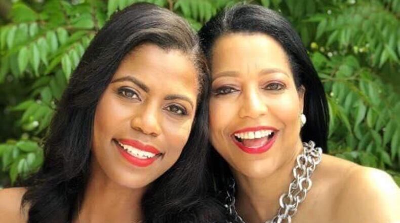 Omarosa Manigault-Newman and her best friend Shannon Jackson of Dayton.