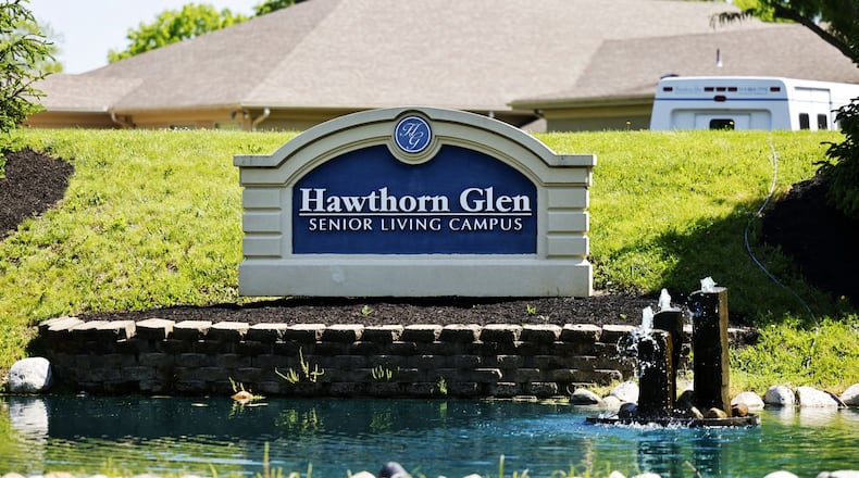 Monroe Fire Department was dispatched before 5 a.m. Sunday to Hawthorne Glen Nursing Home on 5414 Hankins Road in Monroe in reference of a fire alarm activation. NICK GRAHAM/STAFF