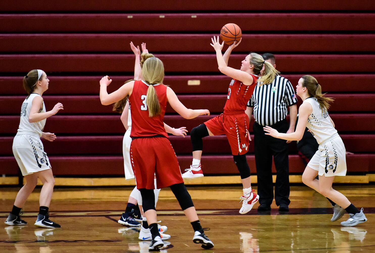 Madison vs Valley View girls sectional basketball