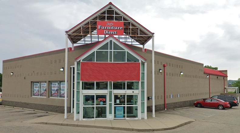 Family owned and operated for over 60 years, Jay’s Furniture Direct and Jay’s Furniture Clearance Center are going out of business forever. Due to their leases ending, both stores will liquidate remaining inventory beginning Jan. 13. Pictured is Jay’s Furniture Direct located at 1101 High St., Hamilton. CONTRIBUTED