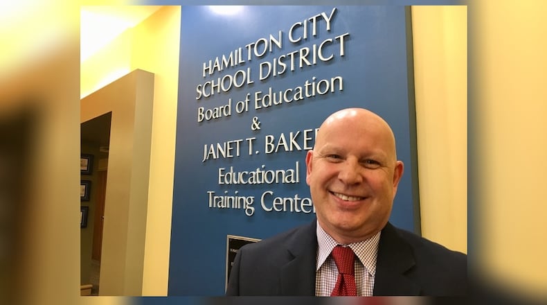 Hamilton superintendent MIke Holbrook. MICHAEL D. CLARK