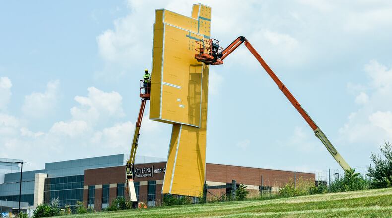 Construction continues on the new Kettering Health Middletown medical center Monday, June 18, 2018, in Middletown. The number of freestanding emergency departments have surged in Ohio. These ERs make emergency care more convenient and accessible according to hospital networks. But insurance companies and a Harvard researcher say they are business tools that hospitals use to rack up revenue. These critics say most patients at freestanding ERs either should have been treated in a cheaper urgent care setting, or if they have a true emergency then they have to pay to be transported to a main hospital with specialists and inpatient beds. NICK GRAHAM/STAFF