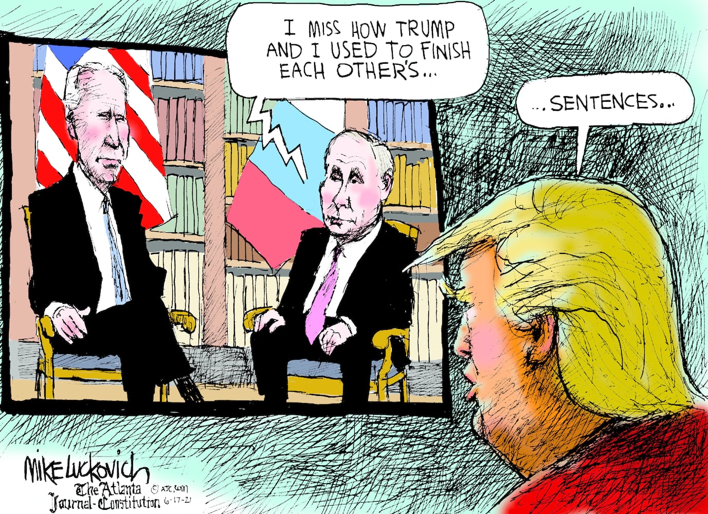 Week in cartoons: Biden and Putin, Juneteenth and more