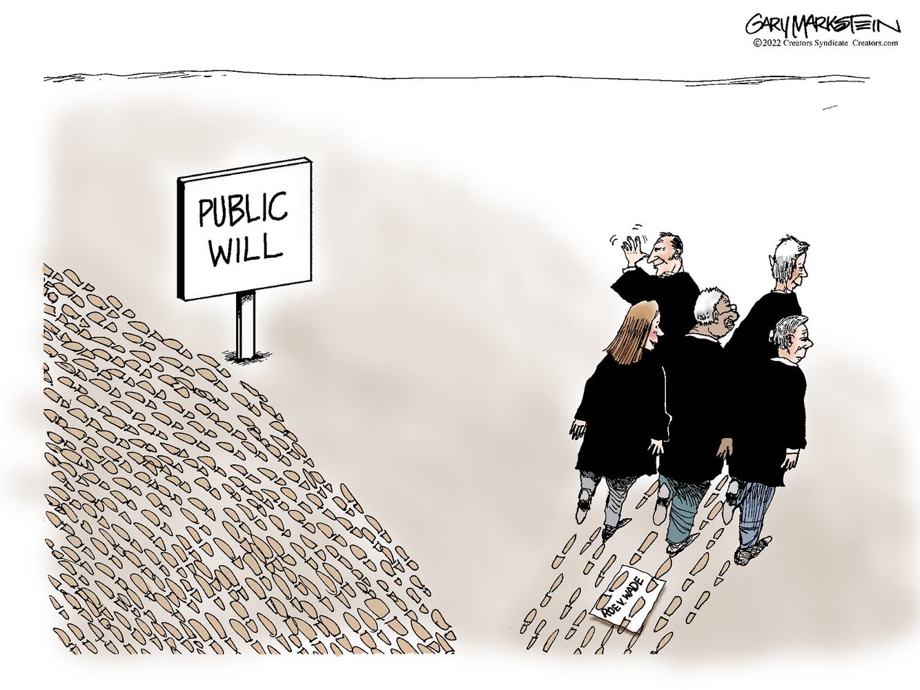 WEEK IN CARTOONS: Supreme Court leak, Roe v. Wade and more
