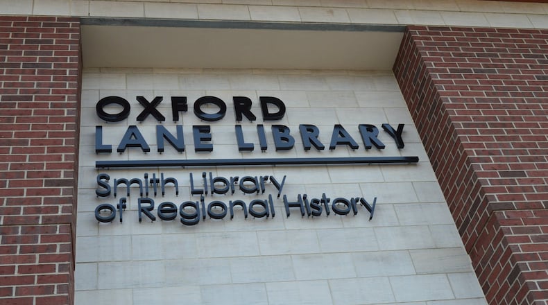 The Oxford Lane Library has experienced an increase in visitors and circulation since opening one year ago at its new location on South Locust Street.