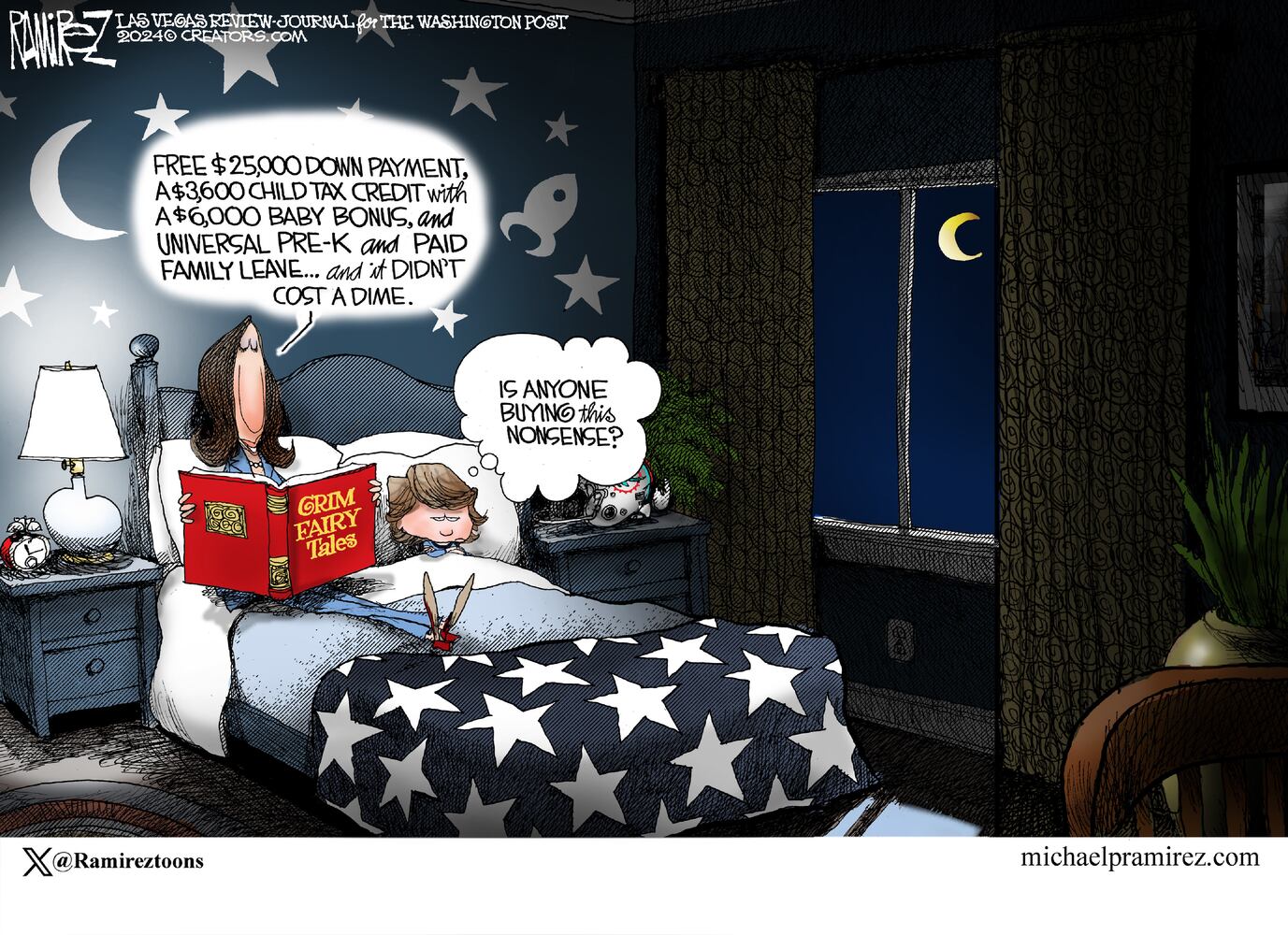 CARTOONS: Michael Ramirez, Oct. 20, 2024