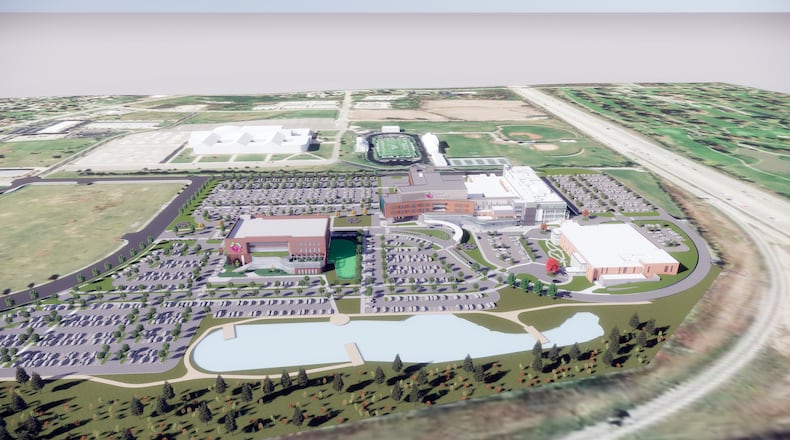 Cincinnati Children’s Hospital Medical Center is expanding its 61-acre Liberty Twp. campus. CONTRIBUTED