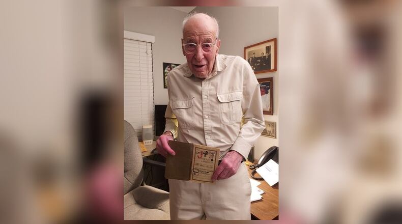 Dr. Al Miller, a Holocaust survivor, will be celebrated for his 100th birthday this weekend. CONTRIBUTED