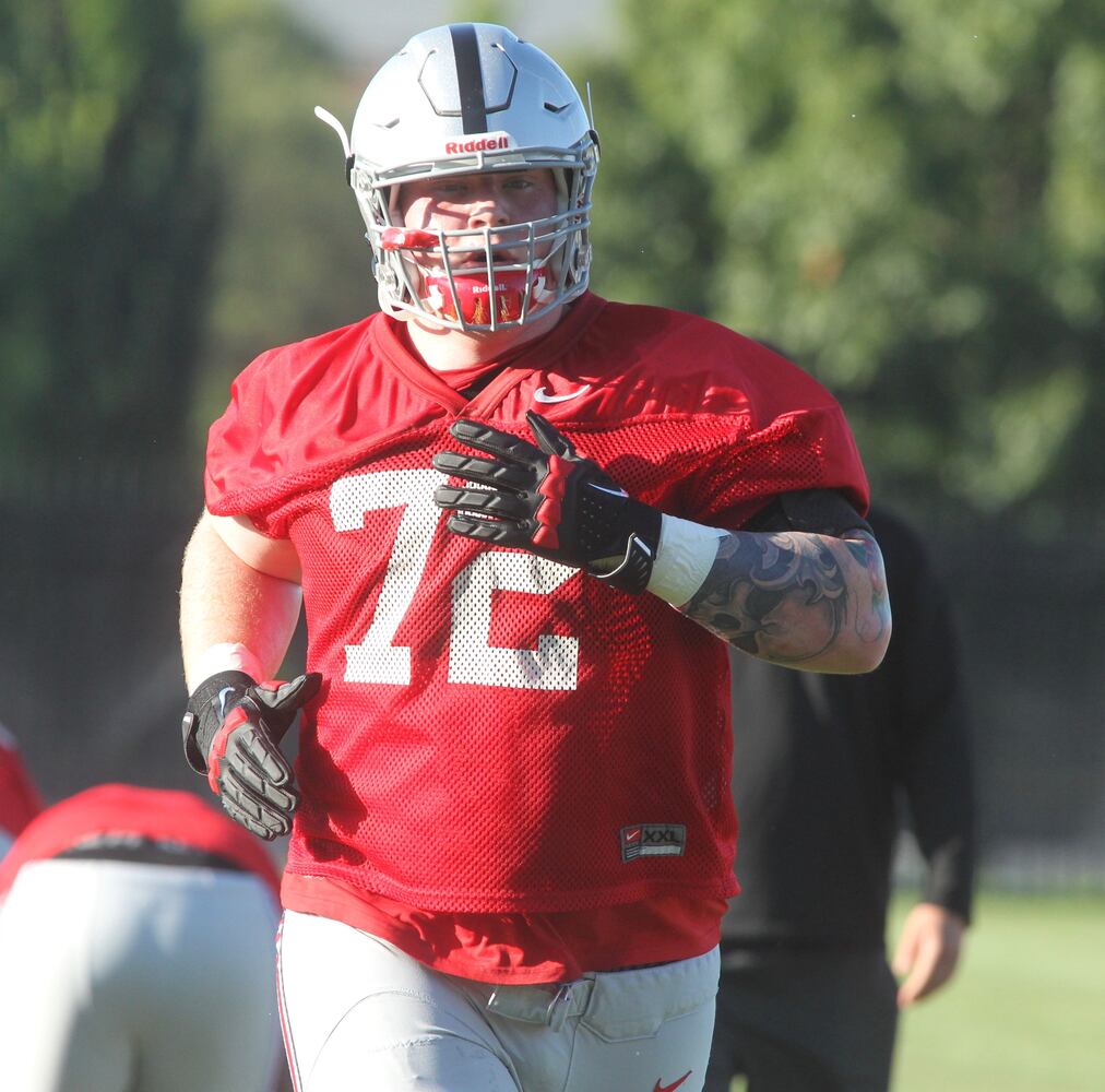 Ohio State freshmen begin practice